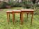 Lot de trois tables gigognes