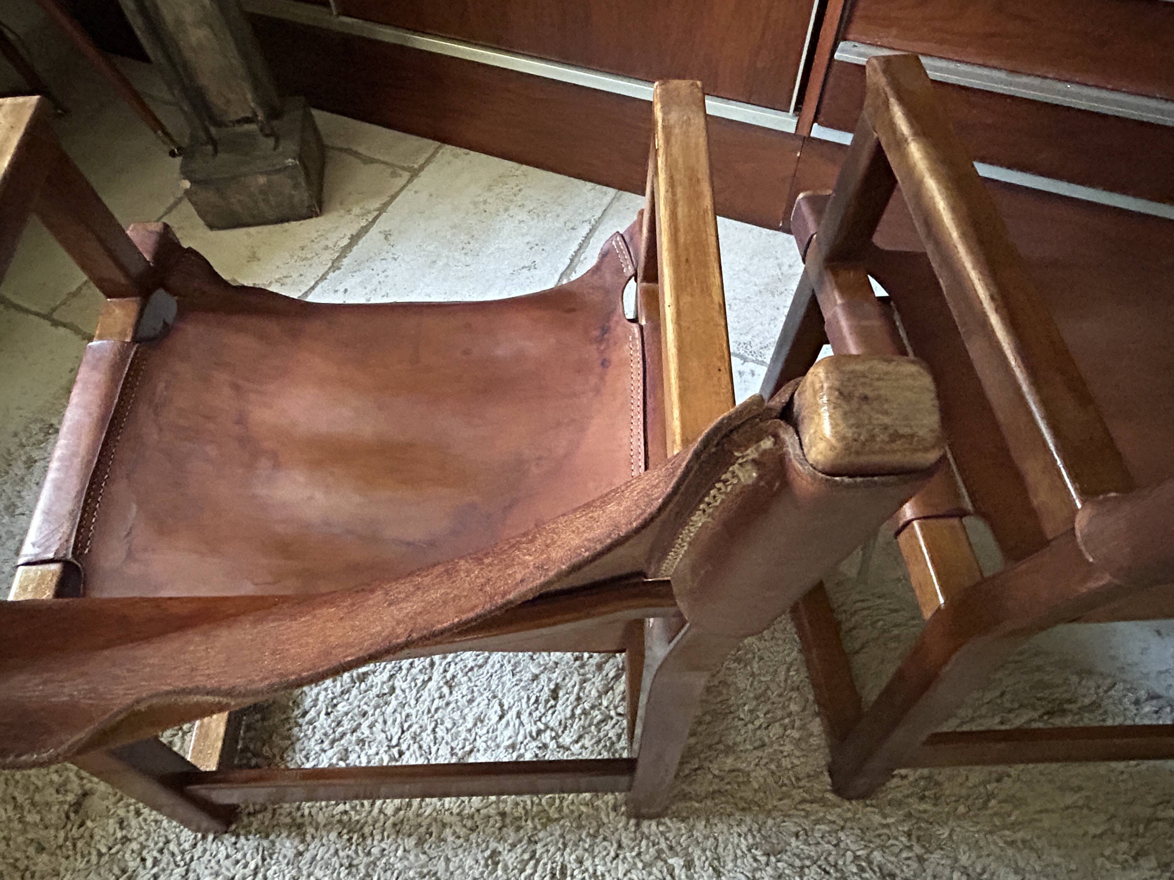 Pair of armchairs Paco Muños Edition Darro model Razzia 1959