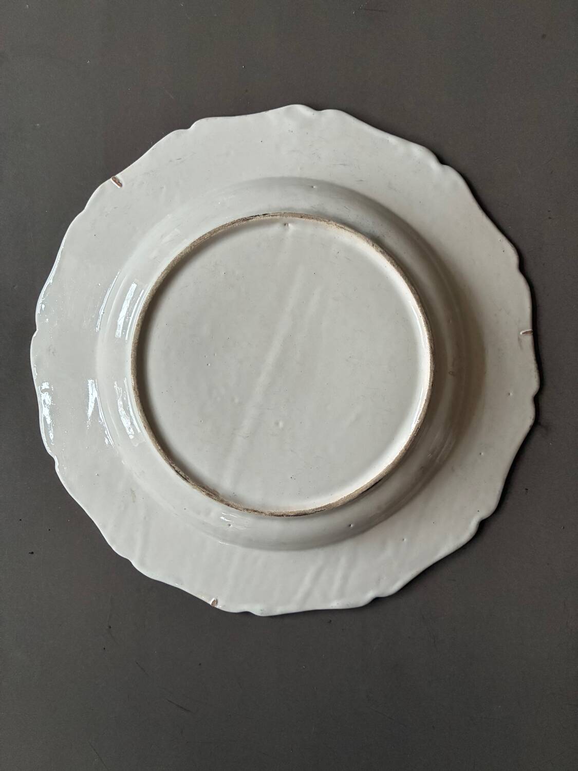 Plat Delft Néréide XVIIe
