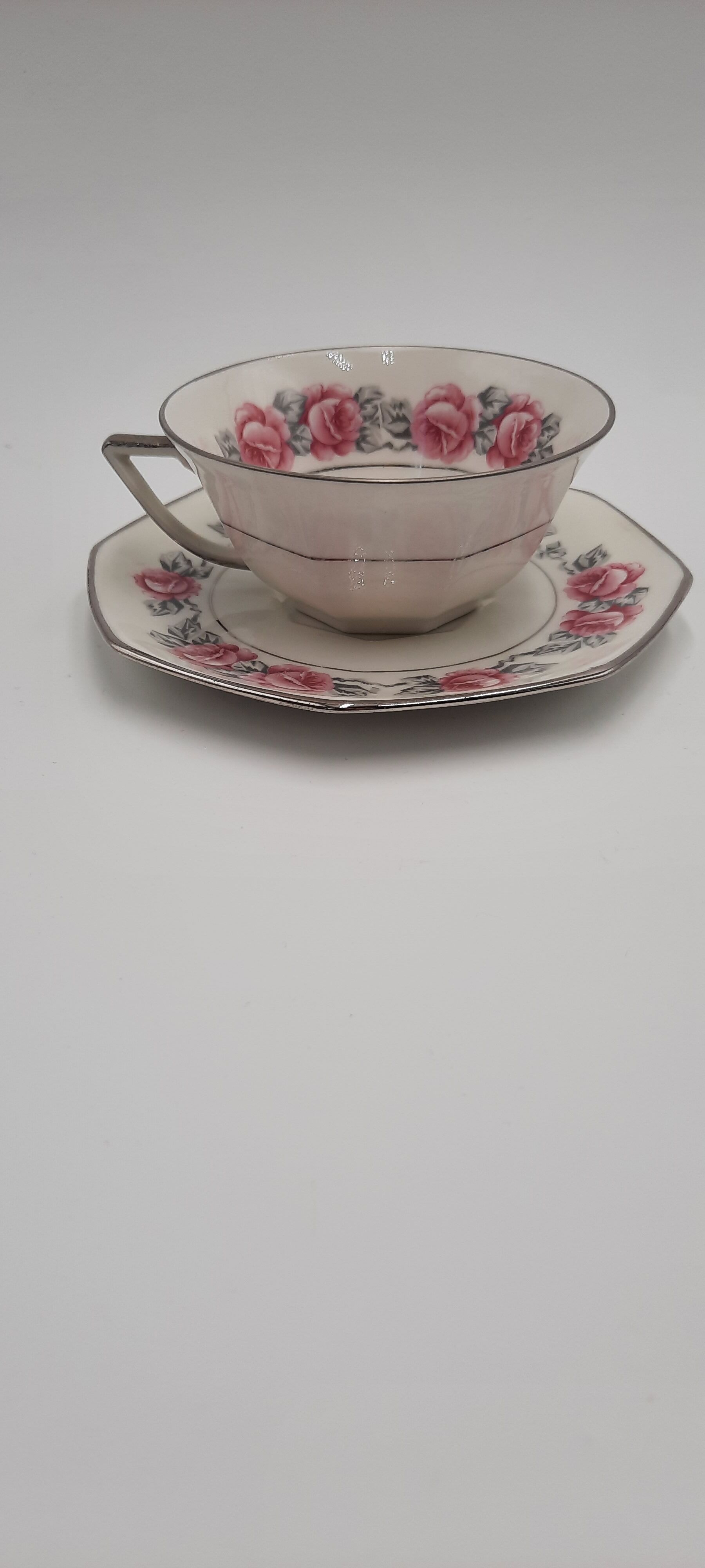 4 tea cup Limoges porcelain