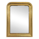 Golden mirror from the Louis Philippe period.
