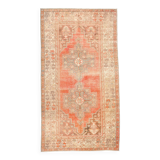 4x8 Vintage Red & Brown Classic Persian Rug, 135x246Cm