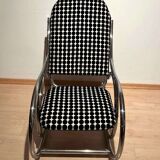 Bauhaus Rocking Chair in Chromed Tubular Steel, Germany, 1930s