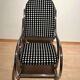 Chaise berçante Bauhaus en acier tubulaire chromé, Allemagne, années 1930