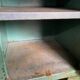 Cabinet with 1 door and 1 industrial metal drawer, 1950