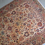 Former carpet Persian Kashaan done hand 125cm x 192cm 1910 s