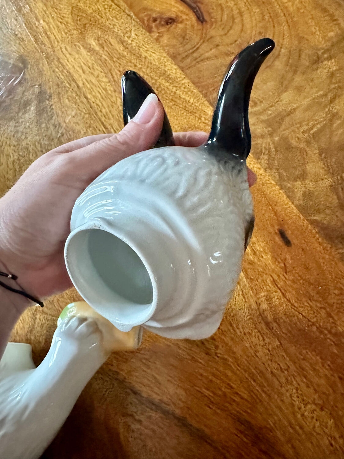Vintage Rabbit Teapot HJ Wood England