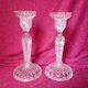 Pair of candlesticks way Crystal