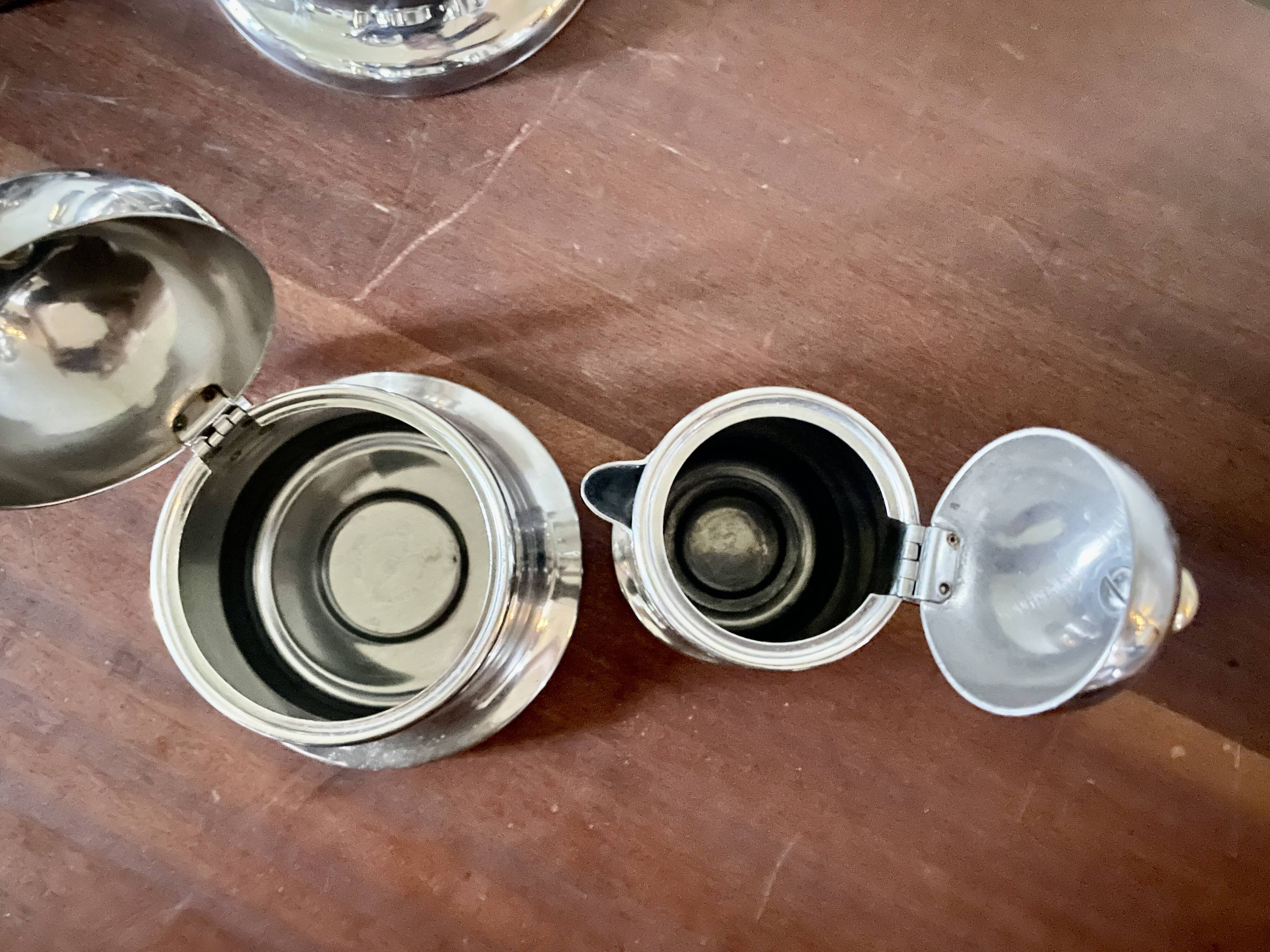 Vev Vigano Kontessa espresso set or 24 carats, Italy