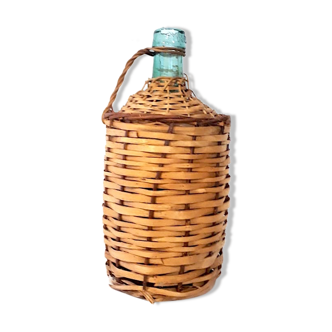 Demijohn wicker case