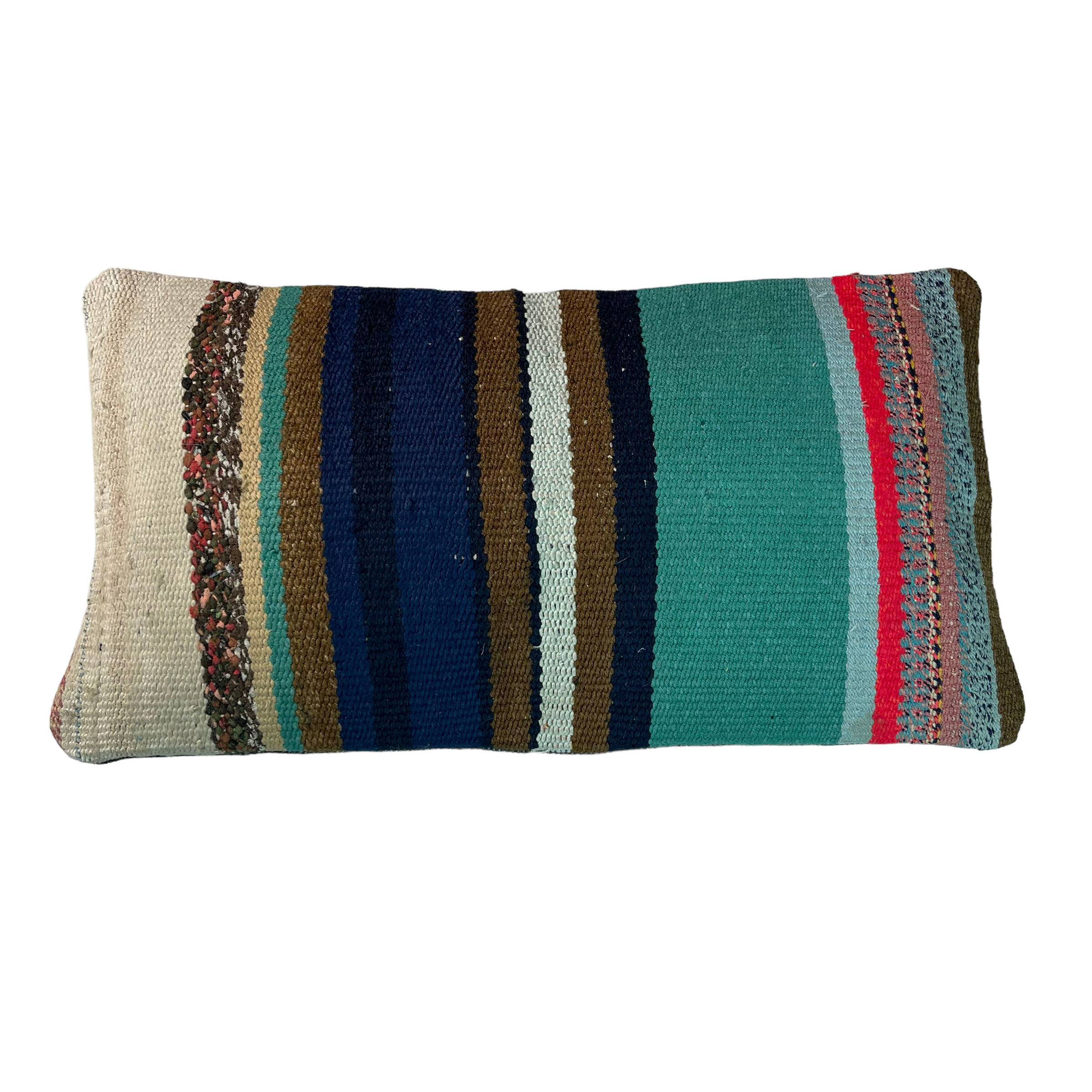 Vintage turkish handmade cushion cover , 30 x 50 cm