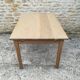 Table de ferme en chêne