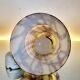 Art Deco lamp in ribbed opaline glaze, Verreries de Scailmont, Heemskerk