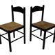 Vintage Rush dining room chair 70's minimalist design