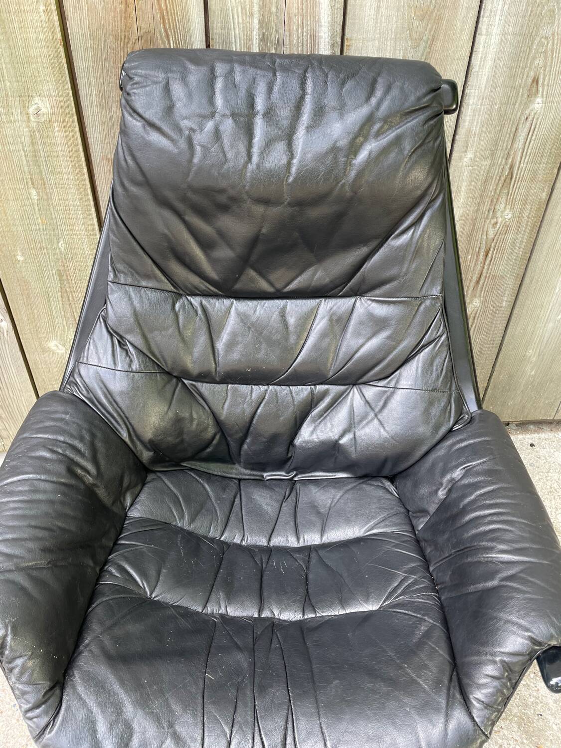 Armchair and footstool Möbel Sweden