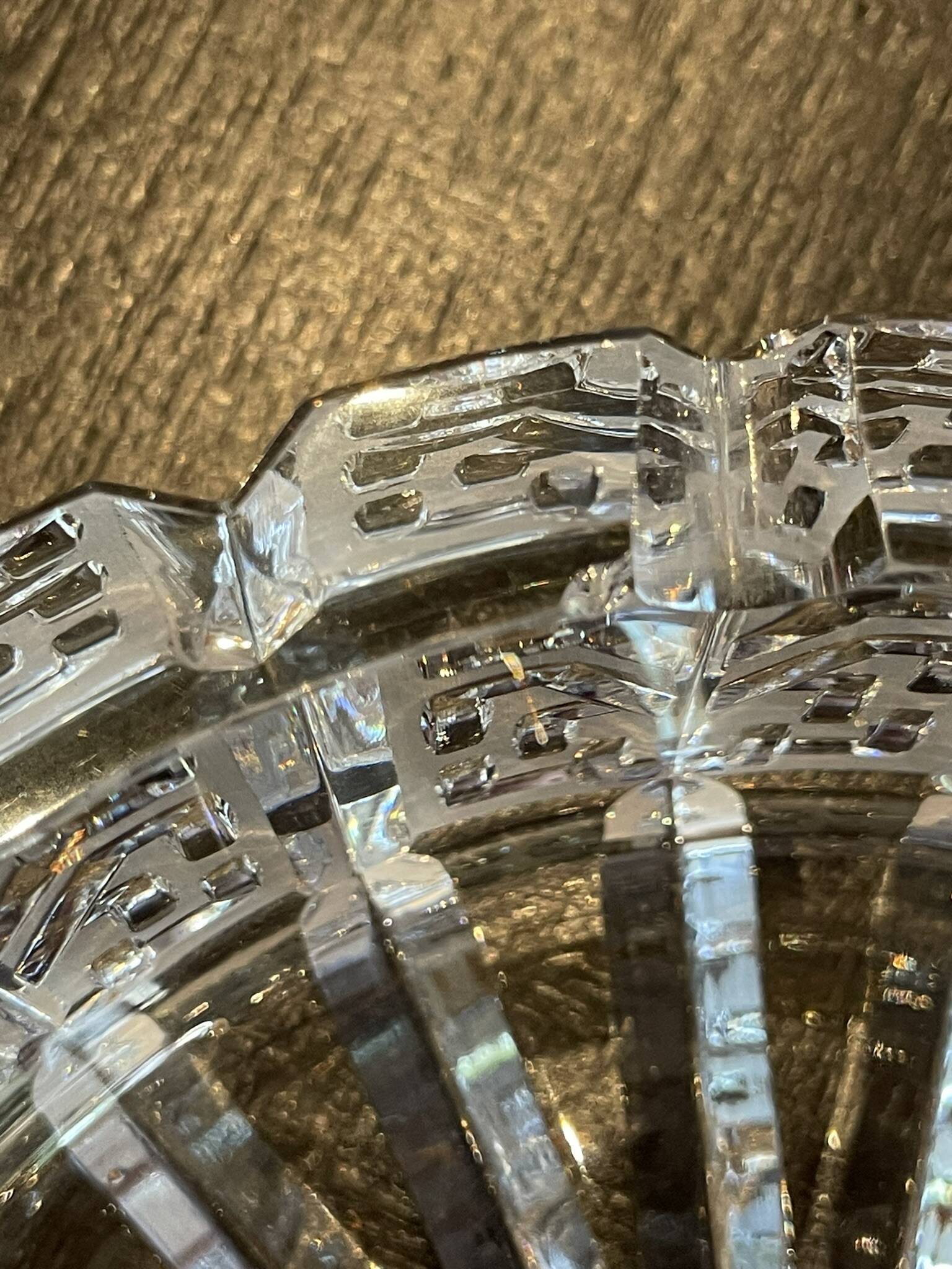 Crystal ashtray