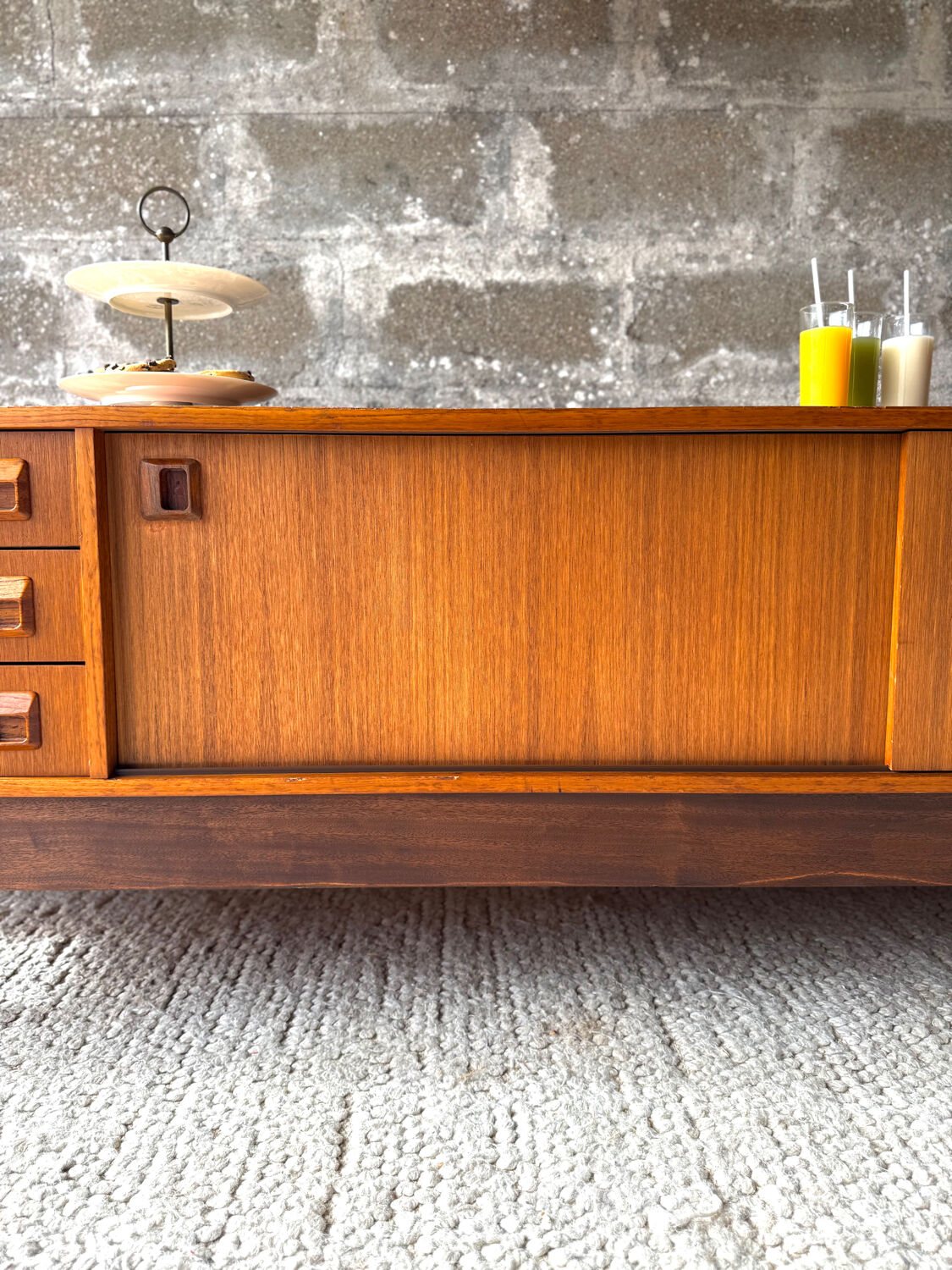 Scandinavian teak sideboard, 1970.