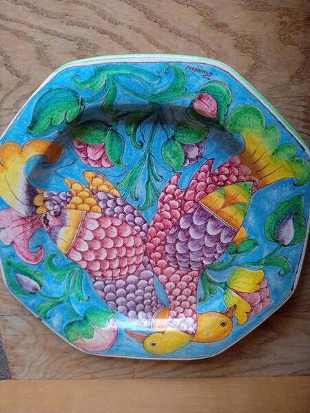 Paolo Marioni Large ceramic dish 50cm