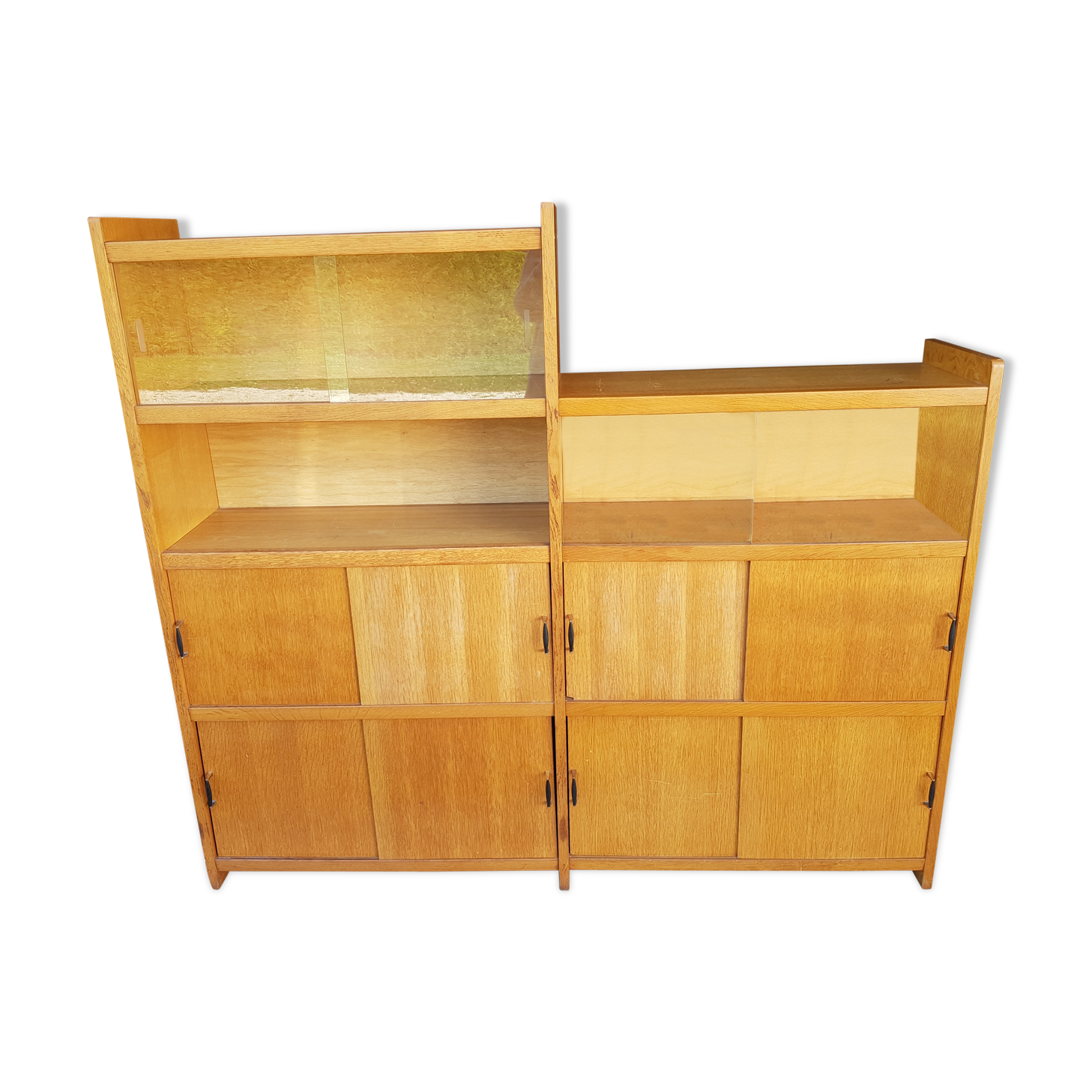 Asymmetrical Scandinavian vintage library