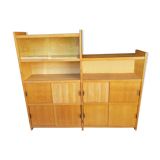 Asymmetrical Scandinavian vintage library