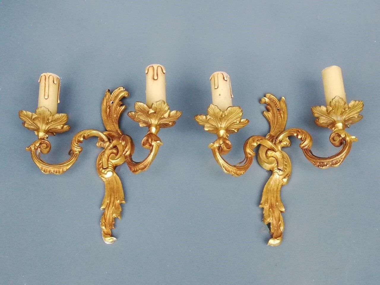 Pair of Louis XV-style wall light