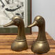 Serre-livres Canards en laiton