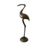 Brass wading bird