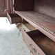19th-century riveted construction cabinet