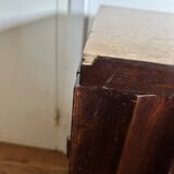 pair of art deco bedside tables