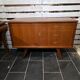 Vintage oak enfilade from the 1960s.