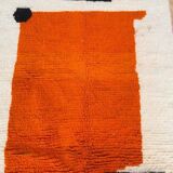 Traditional hand-woven Beni Ouraine rug, size 150 x 250 cm