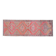 1970s Turkish Oushak Handmade Wool Cotton Orange Area Rug 86x284