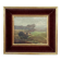 Painting “Countryside Landscape”, oil on hardboard, signed.