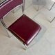Chaise vintage bauhaus en chrome 90