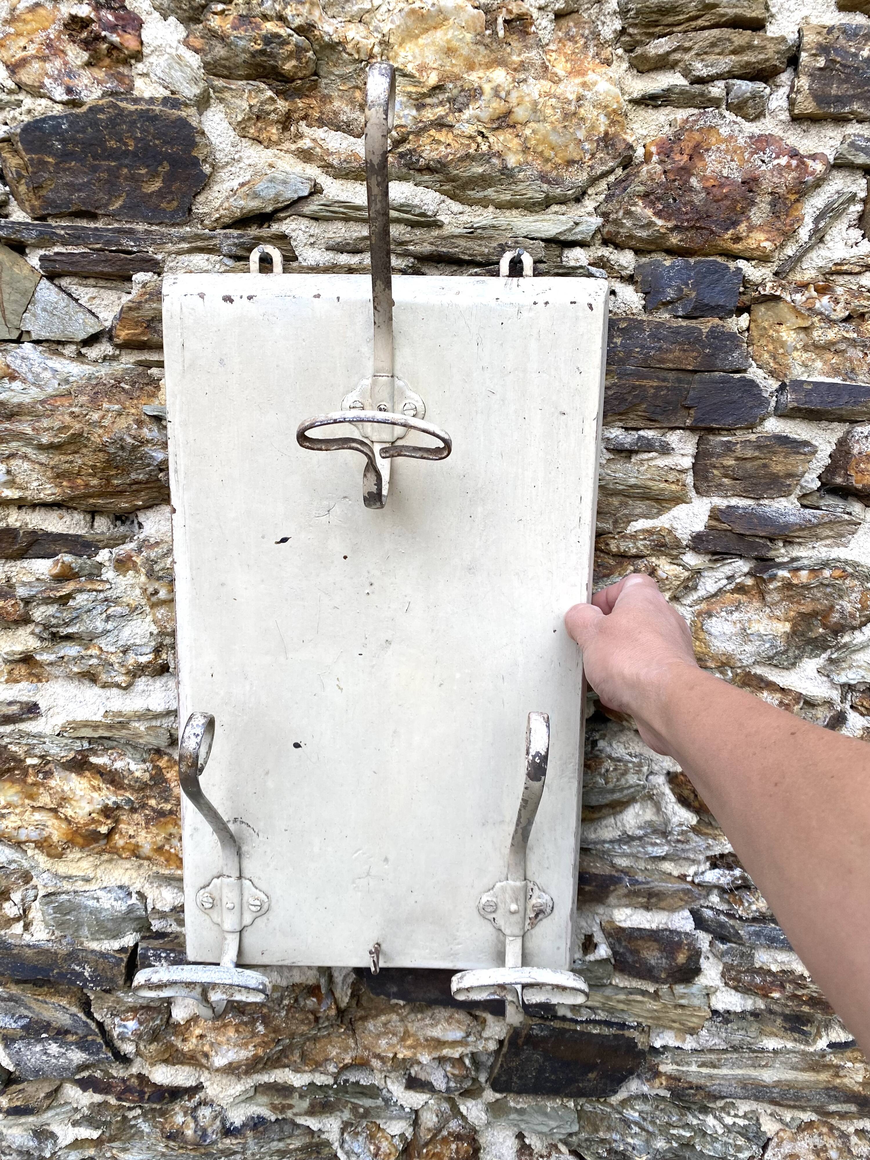 3-hook coat rack from the 50s