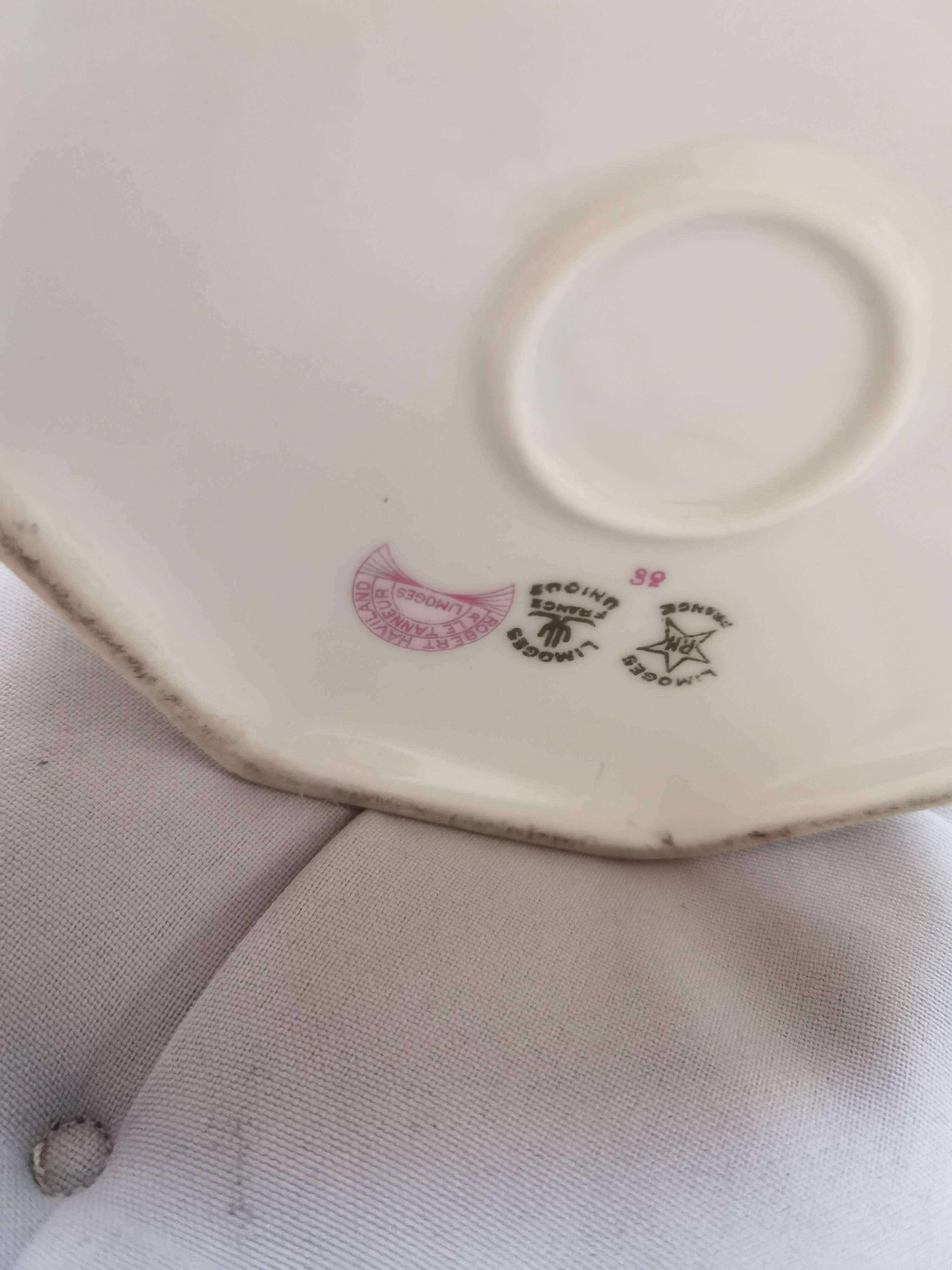 Antique Limoges porcelain coffee pot