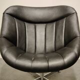 Vintage swivel chair by Rudolf Wolf for Rohé Noordwolde, 1960