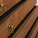 Solid wood column equipped with 20 drawers