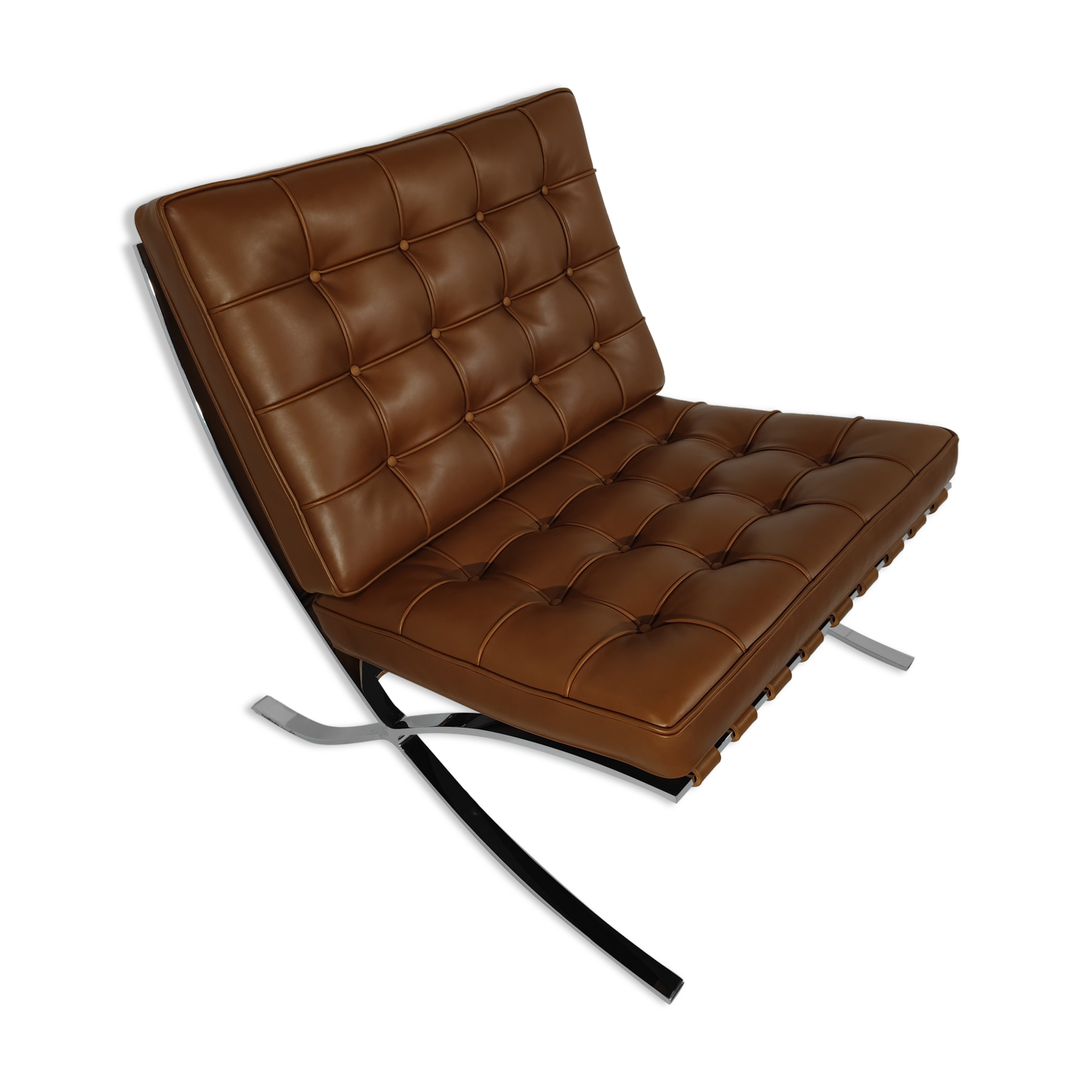 Barcelona armchair by Mies Van Der Rohe for Knoll