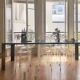 Zeus rectangular table, Big Irony metal / Maurizio Peregalli, 2000