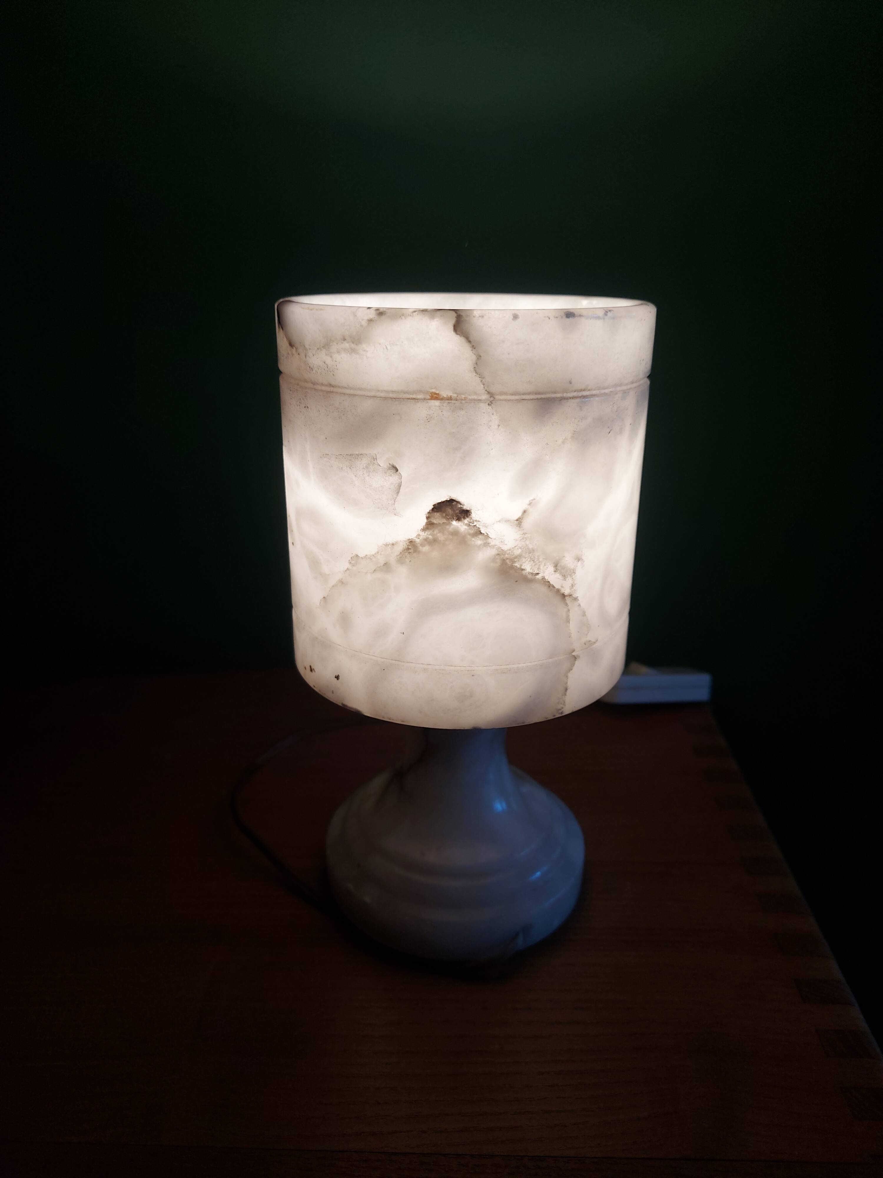 70'S alabaster lamp