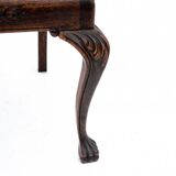 Chippendale style armchair, circa 1900. After renovation.