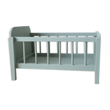 Wooden vintage doll bed