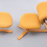 Stokke Lounge chair and ottoman Peter Opsvik Norway 1970s