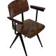 Vintage Galvanitas S16 chair with armrests, 1960 Netherlands Design