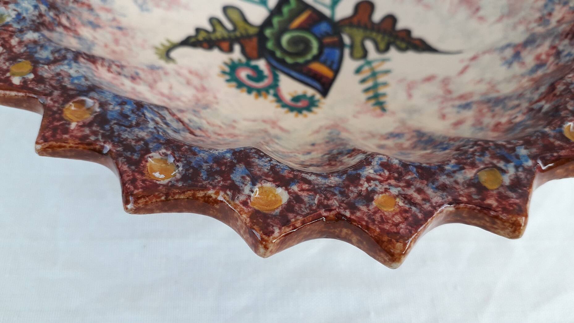 Quimper Fouillen tray