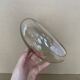 Antique amber glass pendant light