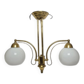 Vintage Art Nouveau pendant light, Poland, 1970s