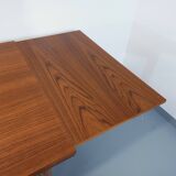 Vintage Scandinavian style dining table from the 50s and 60s in teak with extensions