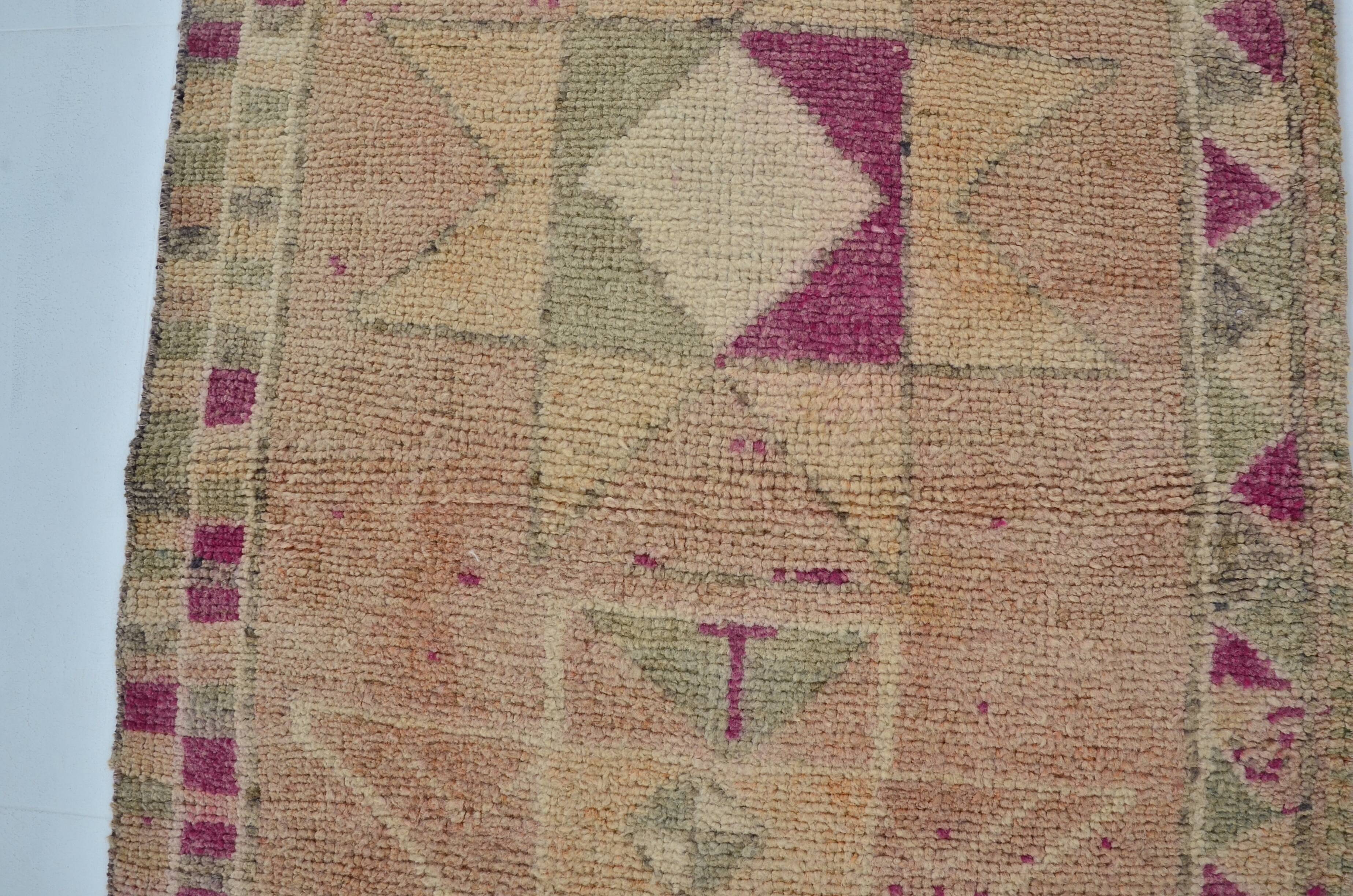 Geometric Anatolian Vintage Runner sku 2183